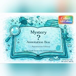 Everything But The Book Bundle- Aquamarine Edition Annotation Mystery Box